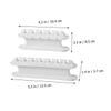 OSALADI 2-Pack Self-Adhesive Silicone Cable Clips for Desks view 2