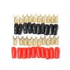 8 AWG Copper Crimp Connectors, 10 Pairs, Red and Black view 3