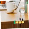 OSALADI 2-Pack Cable Organizers, Adhesive Desktop Dinosaur and Pineapple Design view 2