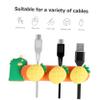 OSALADI 2-Pack Cable Organizers, Adhesive Desktop Dinosaur and Pineapple Design view 4