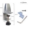 Desktop Partition Clips, Aluminum Alloy, 2-Pack view 2