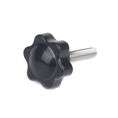 Star-Shaped Knurled Knobs and Screws, 25 pcs, M4–M12, Bakelite Hand Knob, M10 × 35 mm (5 pcs, M6 × 1)