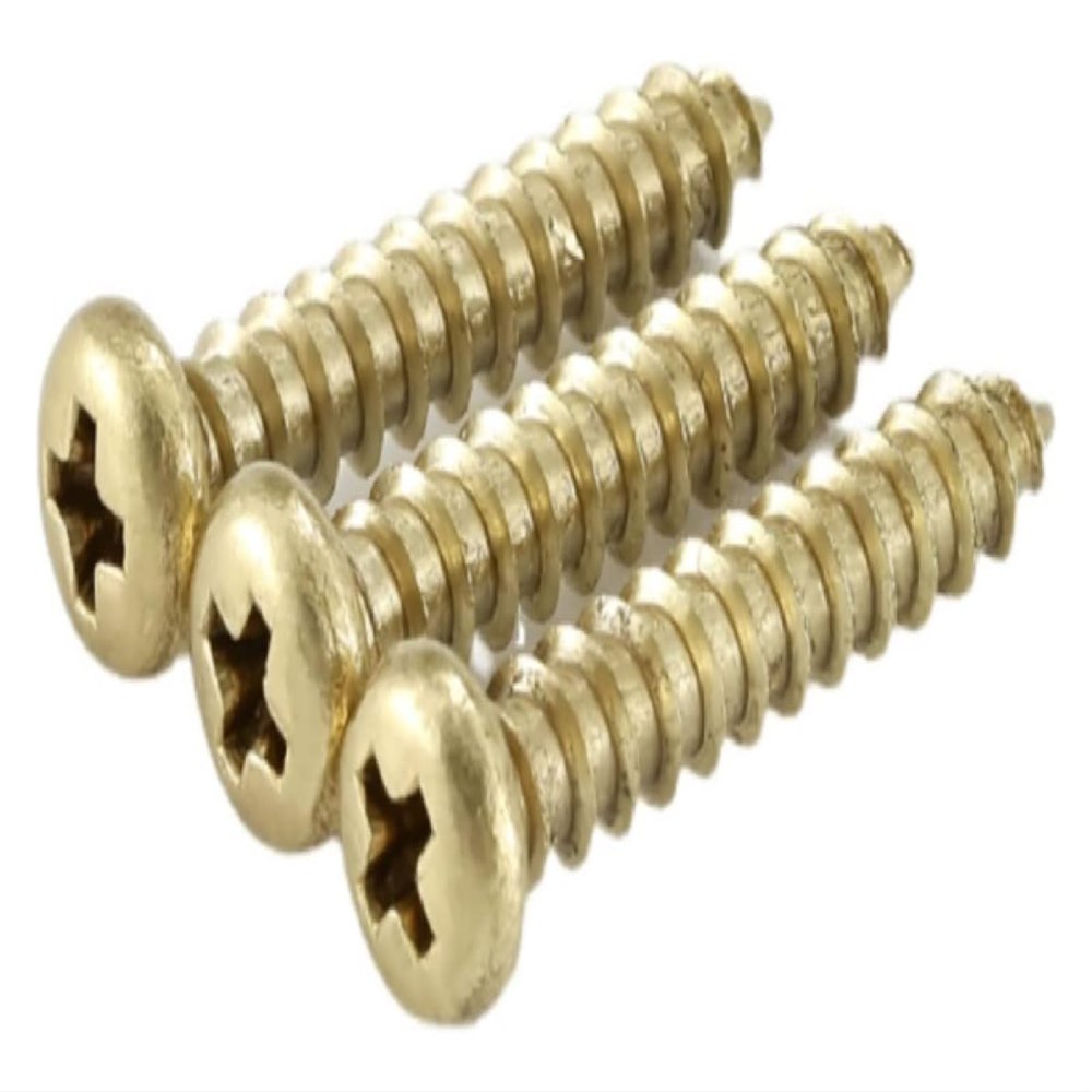 ALturN M2/M2.5/M3 Brass Hex Socket Screws, Hex Screws, Pan-Head Knurled Socket Head Screws (Color: 4 × 40 [30 pcs]) (Color: 5 × 25 [36 pcs])