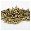 ALturN M2/M2.5/M3 Brass Hex Socket Screws, Hex Screws, Pan-Head Knurled Socket Head Screws (Color: 4 × 40 [30 pcs]) (Color: 5 × 25 [36 pcs]) view 3