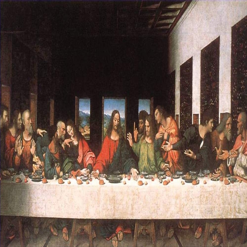 Toperfect Handmade Oil Painting 50-2000 by University Art Professors, The Last Supper by Leonardo da Vinci, Jesus Christ, Italian Renaissance, Biblical Catholic Famous Painting -4