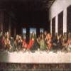 Toperfect Handmade Oil Painting 50-2000 by University Art Professors, The Last Supper by Leonardo da Vinci, Jesus Christ, Italian Renaissance, Biblical Catholic Famous Painting -4 view 1