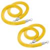 Velvet Rope Barrier, Pink, Blue, Green, Yellow, 100 cm/3.2 ft view 1