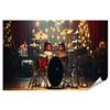 islandburner XXL Poster, Close-Up of a Drum Kit, Festive Rock Concert view 1