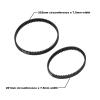 URAGER Vacuum Cleaner Drive Belts, 4-Pack, Replacement for Bissell ProHeat 2X and Revolution Models view 4