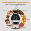 TECASA 1 HP Garbage Disposal with Noise Reduction, Septic-Safe, Gray view 4