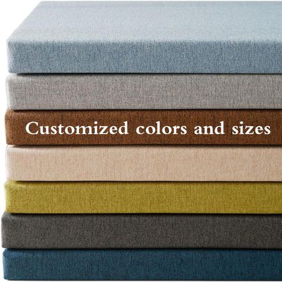 Single Tree Forest Outdoor Bench Cushion, Non-Slip, Removable and Washable, Beige Gray, 120 × 30 × 8 cm