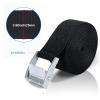 ieron Tie-Down Straps with Cam Buckle, 5 m, Black view 2