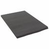 Camerina Solid Wood Vanity Top/Tabletop, Dark Gray, 40 x 60 x 2 cm, Treated view 2