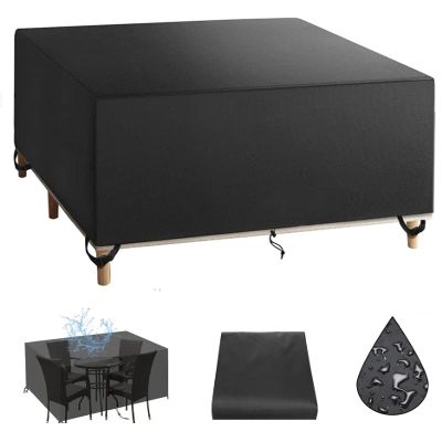 Zhaoyang Art Outdoor Furniture Cover 270 x 85 x 100 cm, Waterproof Rectangular Patio Table Cover