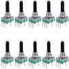 XYWHPGV 360° Rotary Encoder Code Switch, EC16 Digital Potentiometer, 3 Pins, 20 Positions, 10-Pack view 1