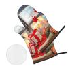 Merry Christmas Oven Mitts and Potholders, Set of 4 view 2