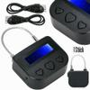 Digital Time Lock with LCD Display, Waterproof, USB Rechargeable, 99 Hours 59 Minutes, Black view 4