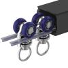 Universal Black Curtain Track for Heavy Curtains view 1