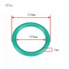 FKM Fluorocarbon Rubber O-Rings, 519 mm OD, 505 mm ID, 7 mm Wide, Green, 1 Pc. view 2