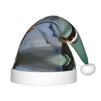 berbo Children's Santa Hat with Fishing Rod Print