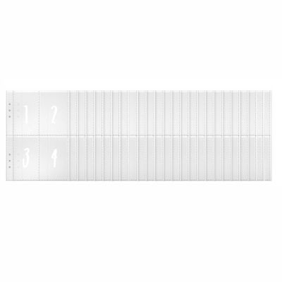 Washranp Pre-Labeled Cash-Saving Binder Pockets, 25 Sheets, 100 Challenge Sets