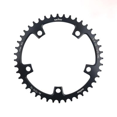 KTKEET 110/130 BCD Bicycle Chainring, 36T–60T, 5-Bolt Round Narrow-Wide, 9/10/11-Speed (130 BCD 42T)