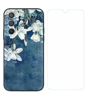 Case for Samsung Galaxy S24 Plus with HD Screen Protector, Silicone TPU Cover and Tempered Glass (6.7 in) – OYLLM40