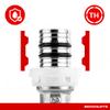 BOOPARTS 4-Pack 20×20×20 mm Press-Fit Tee for Multilayer Composite Pipe view 3