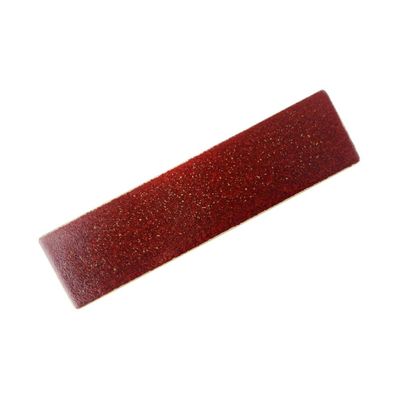 HEMOTON Japanese-Style Rectangular Red Ceramic Sushi Plate
