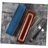 HEMOTON Japanese-Style Rectangular Red Ceramic Sushi Plate view 2