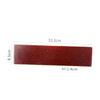 HEMOTON Japanese-Style Rectangular Red Ceramic Sushi Plate view 3