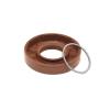 FKM Double-Lip Radial Rotary Seal, 25 × 55 × 10 mm, 2 Pieces view 2