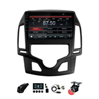 BOJONTN 9-Inch 2-DIN Android 12 Car Stereo for Hyundai i30 2006–2011, Wireless CarPlay, Backup Camera, GPS, Bluetooth, FM Radio (Y60 6GB+128GB)