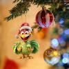 1-Piece Cartoon Chicken Christmas Tree Ornament, Acrylic, G-012 view 2