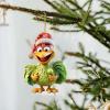 1-Piece Cartoon Chicken Christmas Tree Ornament, Acrylic, G-012 view 4