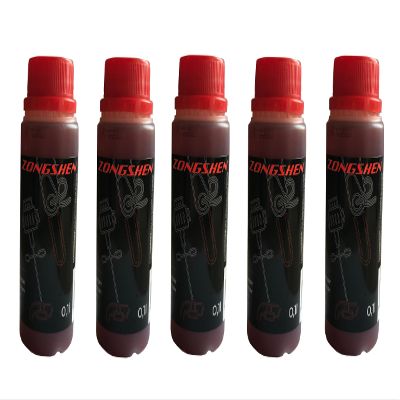 500 ml Red 2-Stroke Engine Oil, 1:50, Compatible with Zongshen, Subaru, Stiga, Wacker and Robin Engines
