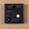 WANDERLUST DECO Black Wooden Wall Clock T34x2h cm view 4