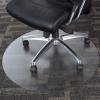 YNAYGDIUGD Transparent PVC Chair Mat, 90 cm Diameter view 1