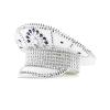 BLESSUME Sequin Captain Hat, Sparkly Steampunk Military Cap for Women, Silver 4 view 1