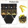 HOWAF 12-Piece Ramadan Gift Box Set, Hexagonal Gift Boxes with Yellow Ribbons view 2