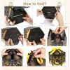 HOWAF 12-Piece Ramadan Gift Box Set, Hexagonal Gift Boxes with Yellow Ribbons view 4