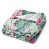 Watercolor Cactus Feathers and Arrows Flannel Fleece Throw Blanket, 150 x 200 cm view 2