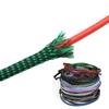 1/5/20/50 m Expanded Braided Sleeve, PP Cotton, PET Yarn, 4/8/12 mm, Soft Wire Wrap, Insulated Cable Protection, Yellow/Black, 08 mm, 1 Meter view 3