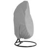 TIYGHI Egg Chair Cover, 210D Oxford Fabric, Waterproof Dustproof Outdoor Swing Chair Cover, Gray, 115 x 190 cm view 1