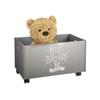 Avilia Toy Chest with Wheels, MDF, 48 x 28.5 x 28.5 cm, Gray view 1