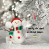 Yes, I Really Do Need All These Plants Acrylic Christmas Ornament view 2