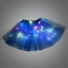 Women's Sparkly Tulle Tutu Skirt with Polka-Dot Sequins view 3