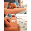 Tauzveok Chenille Sofa Cover, Non-Slip Sofa Protector for 3-Seater, L-Shaped and Corner Sofas, 110 x 240 cm, A05 view 2