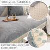 Tauzveok Chenille Sofa Cover, Non-Slip Sofa Protector for 3-Seater, L-Shaped and Corner Sofas, 110 x 240 cm, A05 view 4
