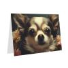 UNIOND Chiwawa-Print Greeting Cards with Envelopes, Personalized Blank Thank-You Cards view 3